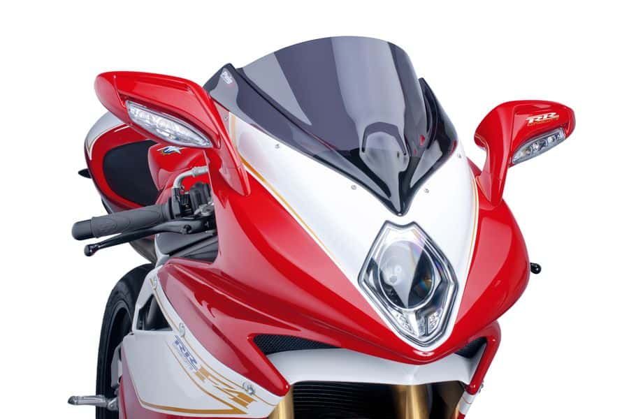 Windscreen PUIG RACING 5256F dark smoke
