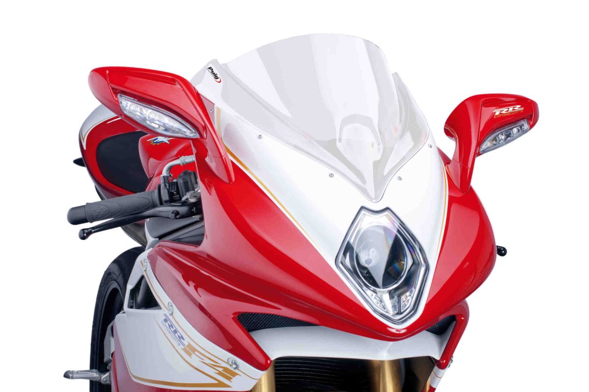 Windscreen PUIG RACING 5256W transparent