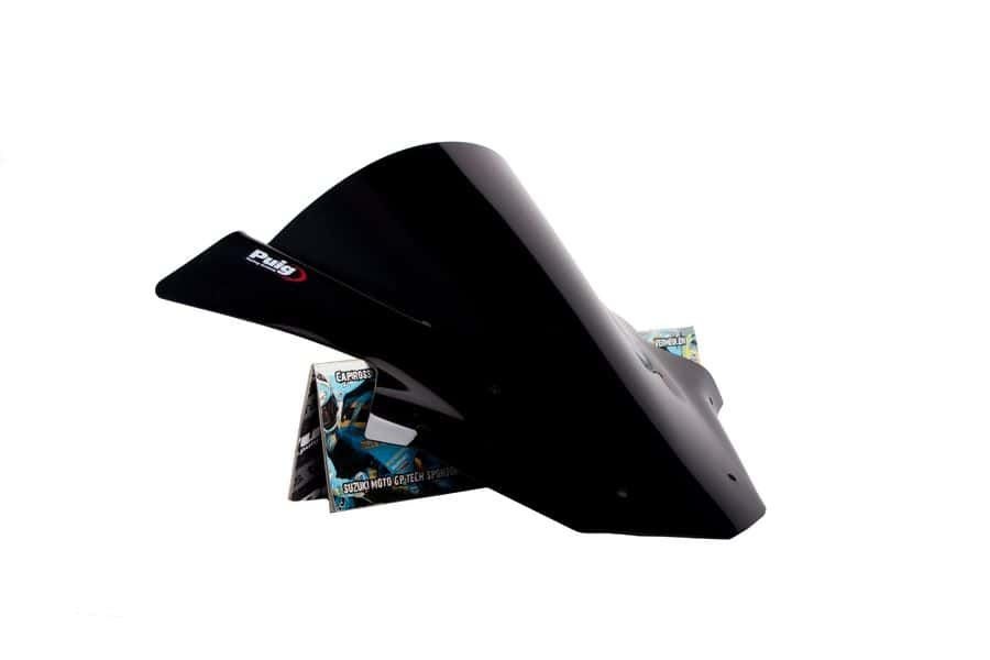 Windscreen PUIG RACING 5603N Crni