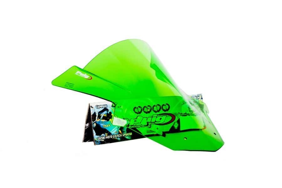 Windscreen PUIG RACING 5603V green