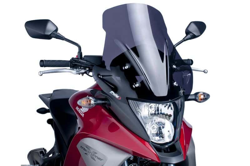 Windscreen PUIG TOURING 5639F dark smoke for HONDA VFR 800 X Crossrunner 2011-2014