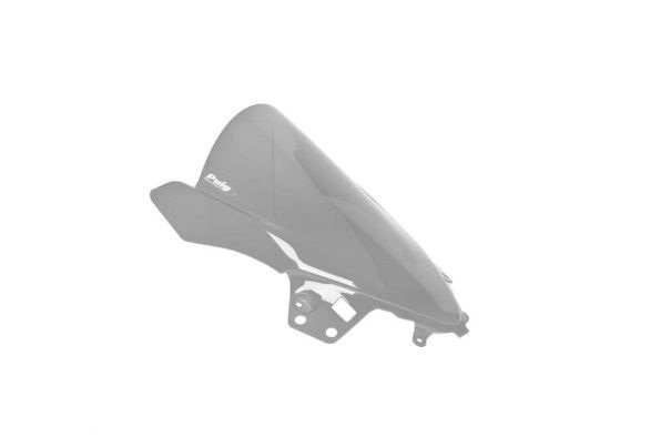Windscreen PUIG RACING 5641N Crni