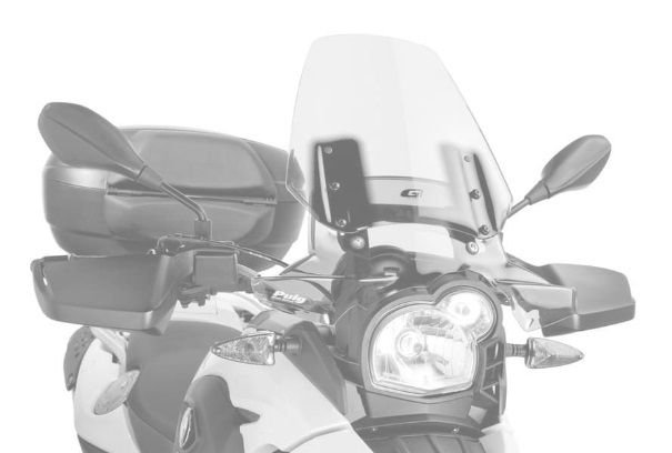 Windscreen PUIG TOURING 5649W transparent