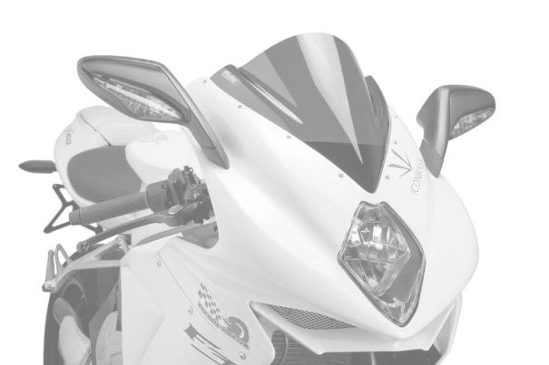 Windscreen PUIG RACING 5651A plavi
