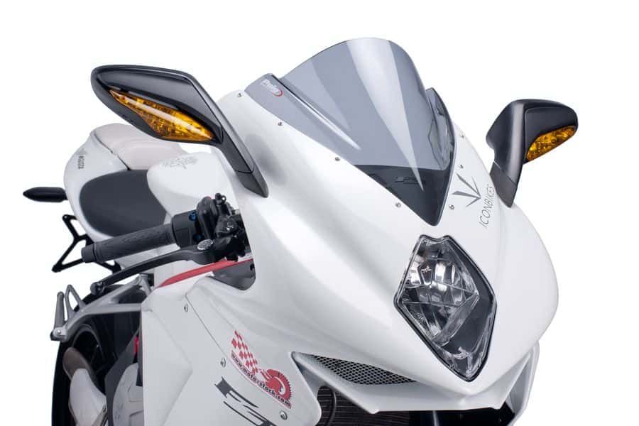 Windscreen PUIG RACING 5651H smoke