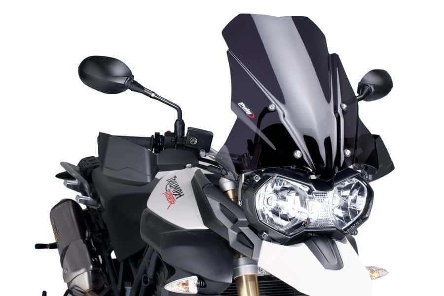Windscreen PUIG TOURING 5652F dark smoke