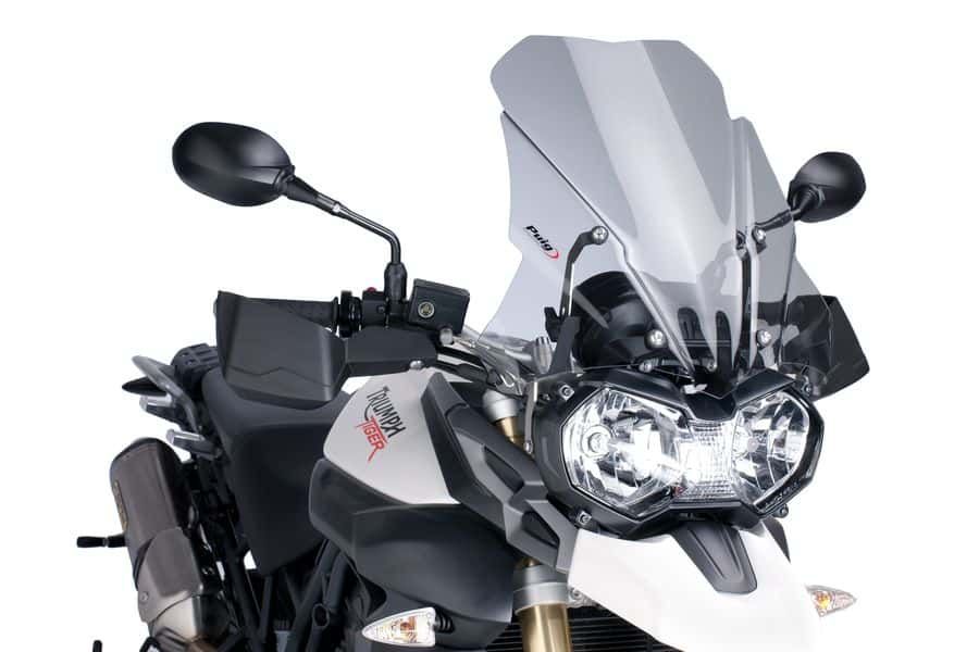 Windscreen PUIG TOURING 5652H smoke for TRIUMPH Tiger 800 / Sport 2011-2017