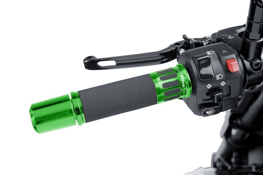 Gripi PUIG RACING 5879V green 119mm