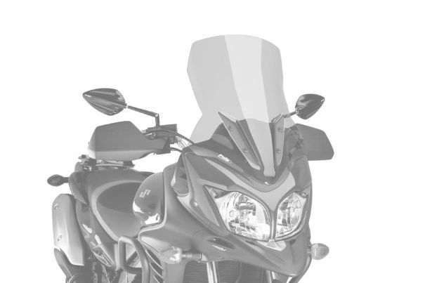 Windscreen PUIG TOURING 5895A plavi