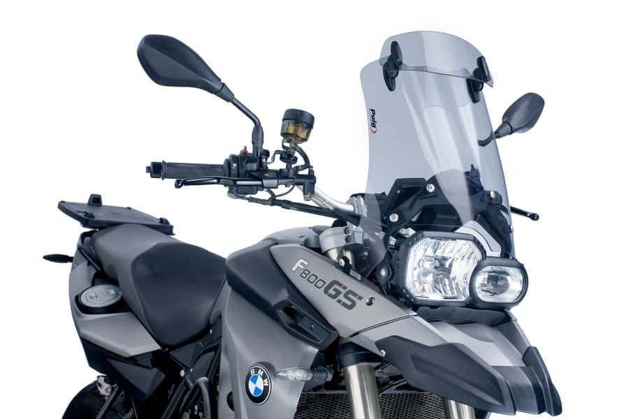 Windscreen PUIG TOURING WITH VISOR 5914H smoke