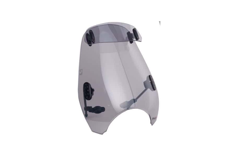 Windshield PUIG CUSTOM II WITH VISOR 5921H smoke universal