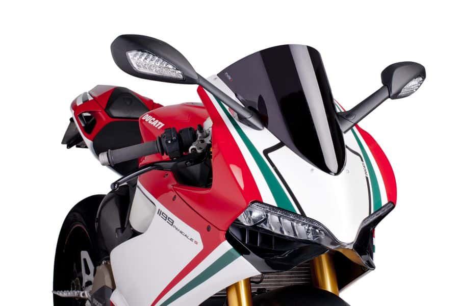 Windscreen PUIG RACING 5990F dark smoke