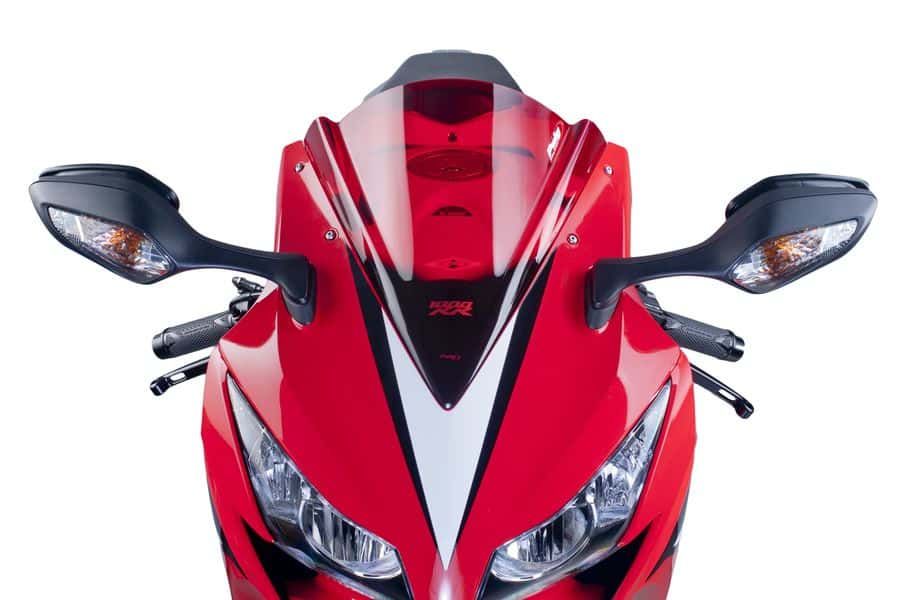 Windscreen PUIG RACING 5994R crven