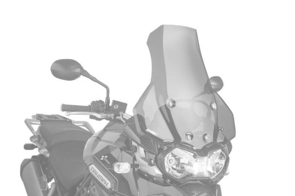 Windscreen PUIG TOURING 6000N Crni