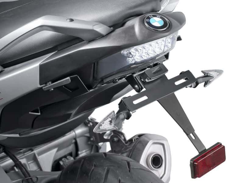 Adjustable license support PUIG 6061N Crni