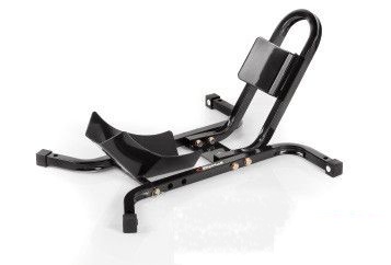 Motorcycle stand PUIG Wheel lock wheel clamp for trailers 6071N Crni