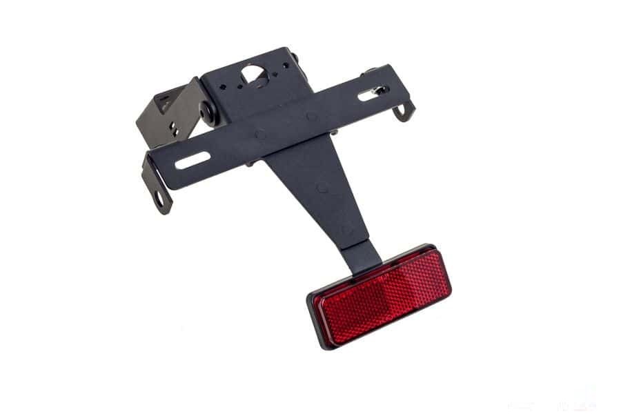 Adjustable license support PUIG 6096N Crni