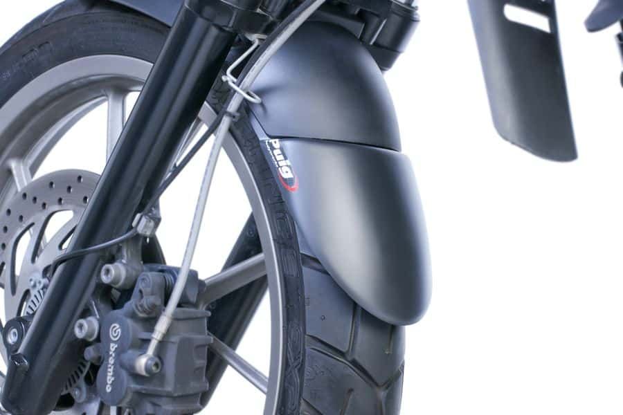 Front fender extension PUIG 6177N Crni