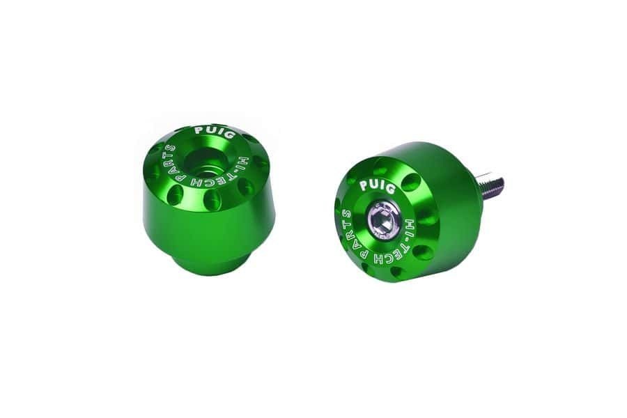 Bar ends PUIG SHORT 20374V green