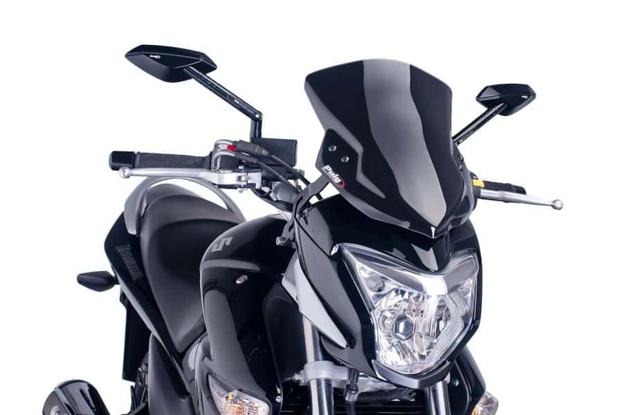 Windshield PUIG NEW. GEN SPORT 6251N Crni