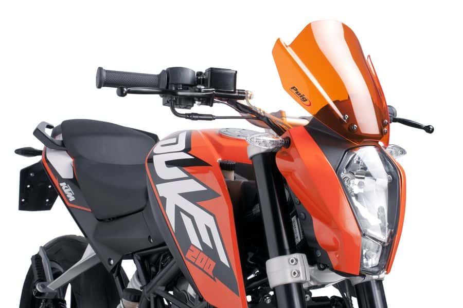 Windshield PUIG NEW GEN. SPORT 6275T orange