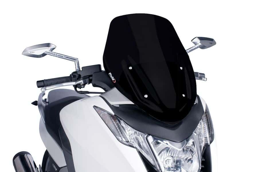Windshield PUIG V-TECH LINE SPORT 6283N Crni