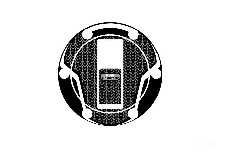 Fuel cap cover PUIG NAKED 6293U grey