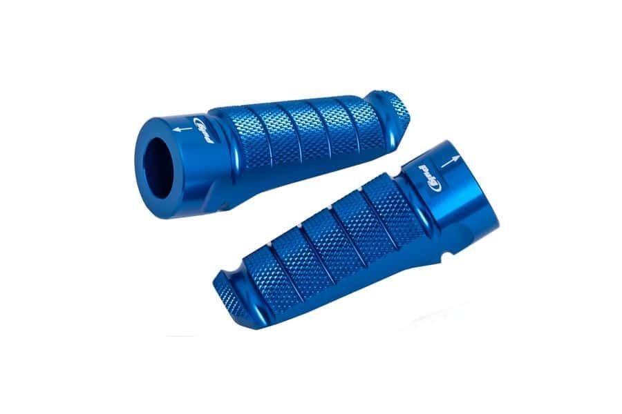Footpegs without adapters PUIG RACING 6301A plavi
