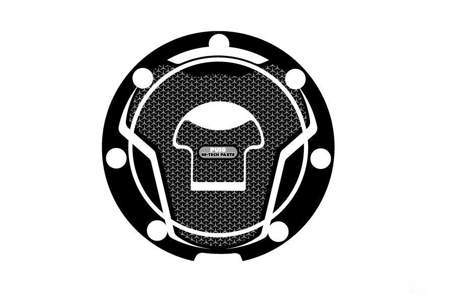 Fuel cap cover PUIG NAKED 6307U grey