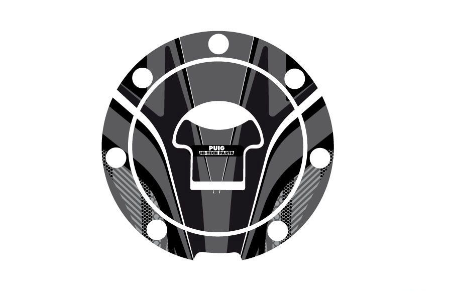 Fuel cap cover PUIG RADIKAL 6308U grey