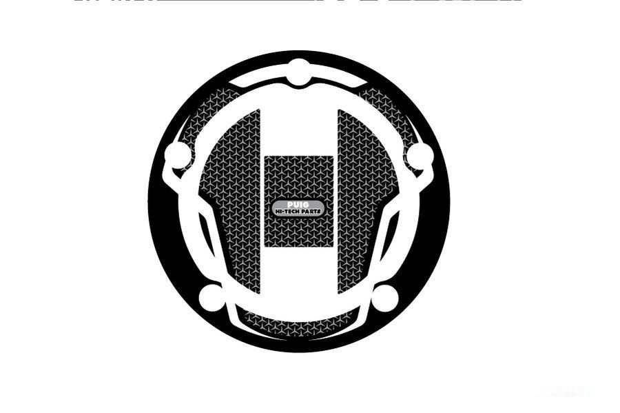 Fuel cap cover PUIG NAKED 6317U grey