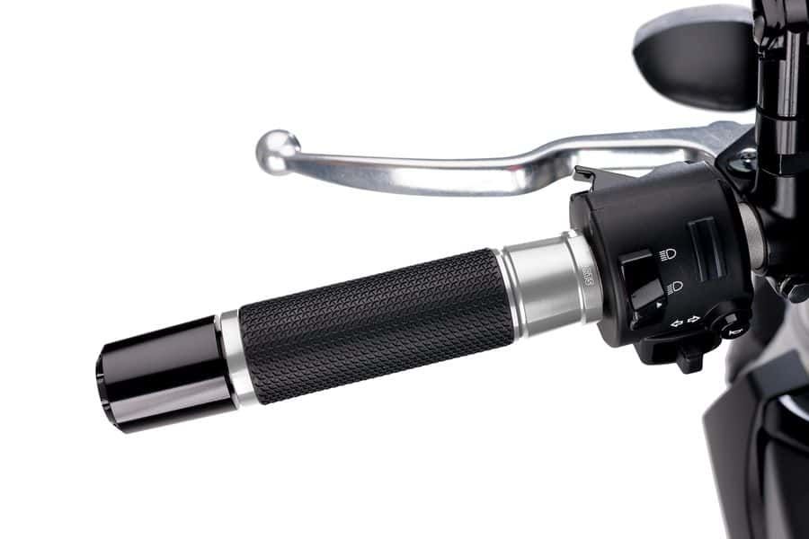 Gripi PUIG ASCENT 6326P silver 119mm