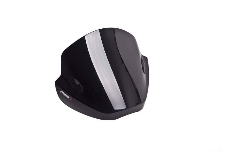 Windshield PUIG STREAM 6407N Crni