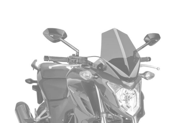 Windshield PUIG NEW. GEN SPORT 6437R crven