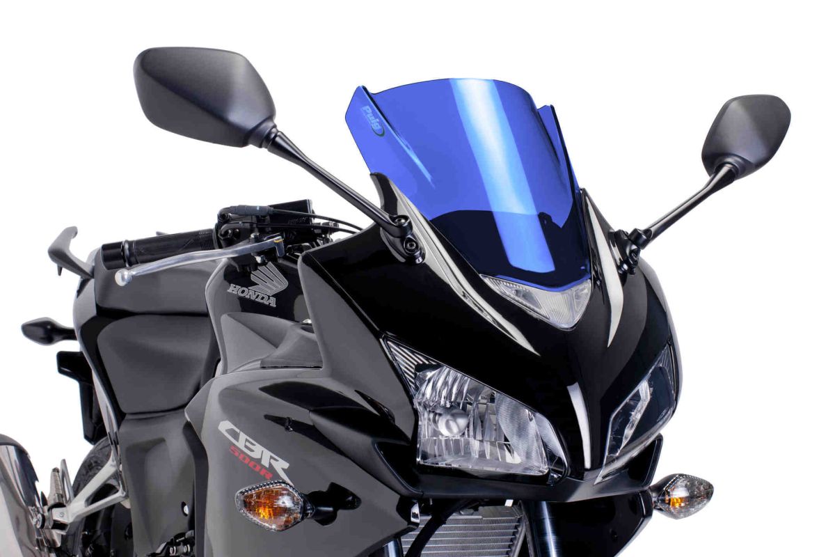 Windscreen PUIG RACING 6479A plavi