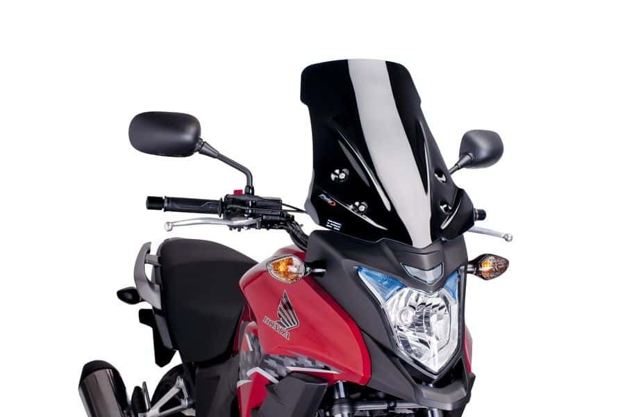 Windscreen PUIG TOURING 6480N Crni