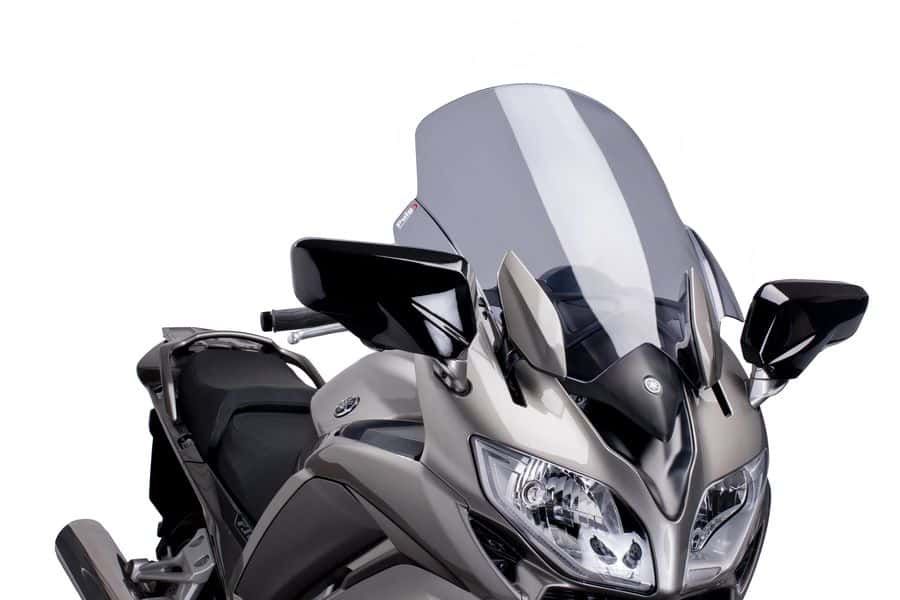 Windscreen PUIG TOURING 6483H smoke for YAMAHA FJR 1300 2013-2022