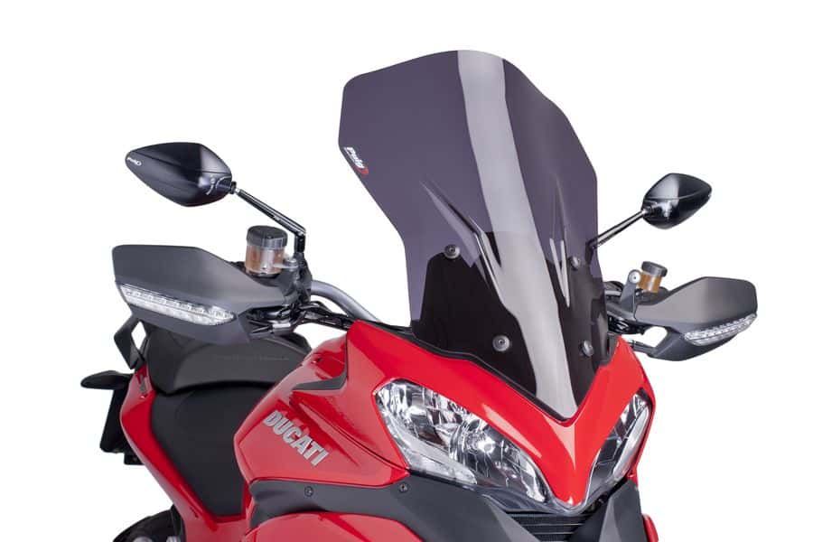 Windscreen PUIG TOURING 6491F dark smoke