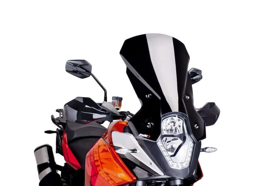 Windscreen PUIG TOURING 6494N Crni