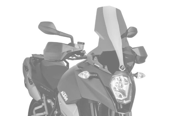 Windscreen PUIG TOURING 6495A plavi