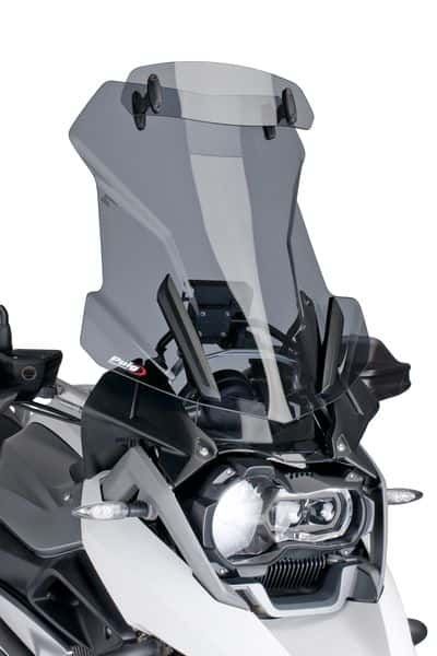 Windscreen PUIG TOURING WITH VISOR 6504H smoke