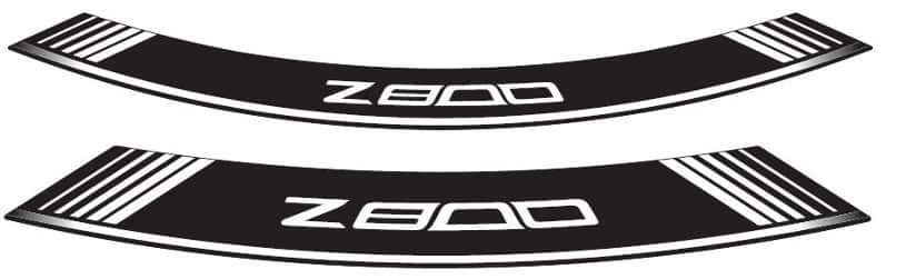 Rim strip PUIG Z800 6561B white set of 8 rim strips