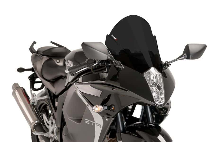 Windscreen PUIG RACING 6716F dark smoke