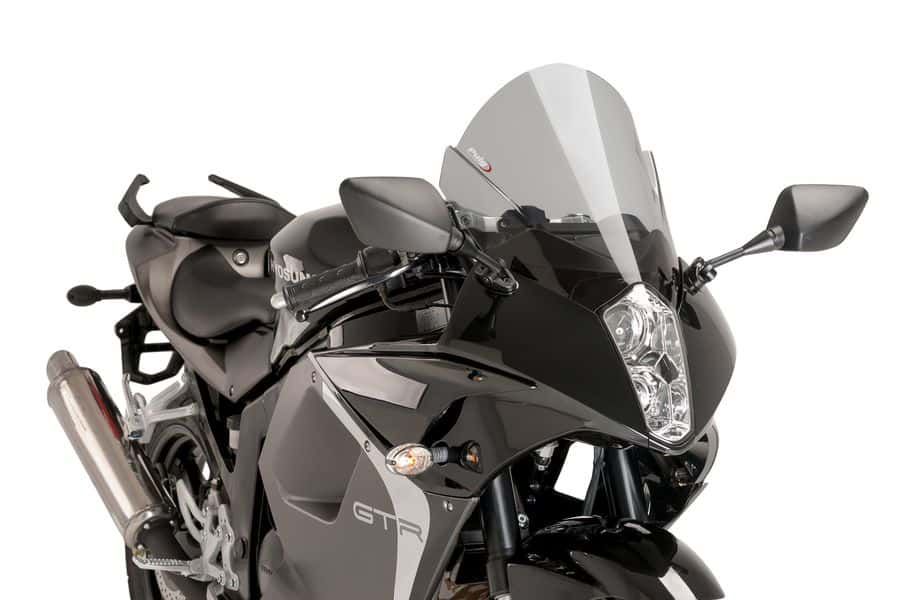 Windscreen PUIG RACING 6716H smoke