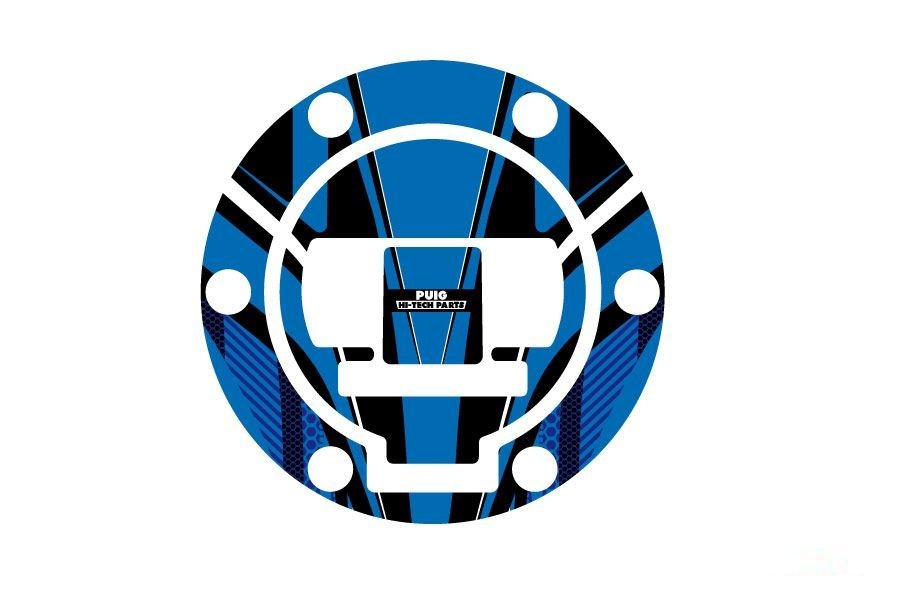 Fuel cap cover PUIG RADIKAL 6825A plavi