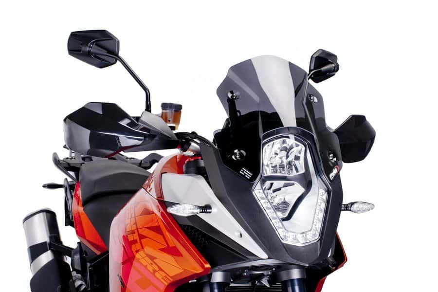 Windscreen PUIG RACING 6847F dark smoke