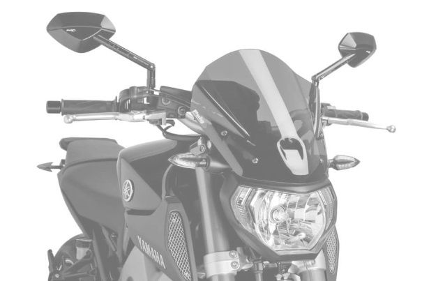 Windshield PUIG NEW. GEN TOURING 6861A plavi