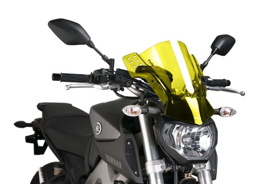 Windshield PUIG RAFALE 6894G yellow