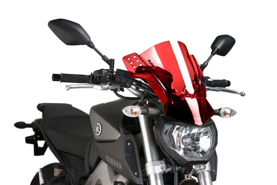 Windshield PUIG RAFALE 6894R crven