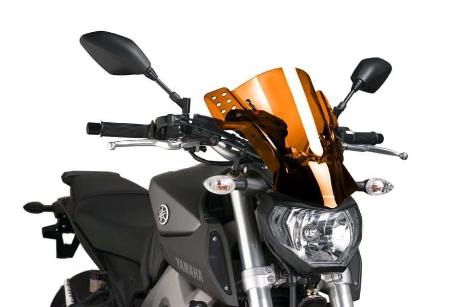 Windshield PUIG RAFALE 6894T orange